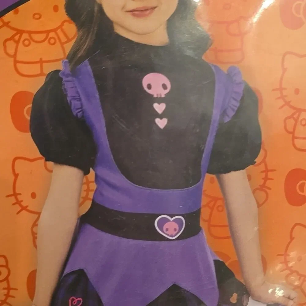 Jazwares Halloween Costume Play Hello Kitty and Friends Kuromi M (7-8) Child